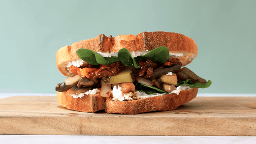 Veggie Sourdough Sandwich with Balsamic Glaze